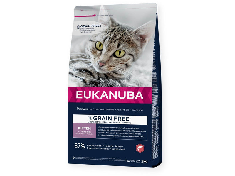 Eukanuba Katze Getreidefrei Kitten Lachs 2kg
