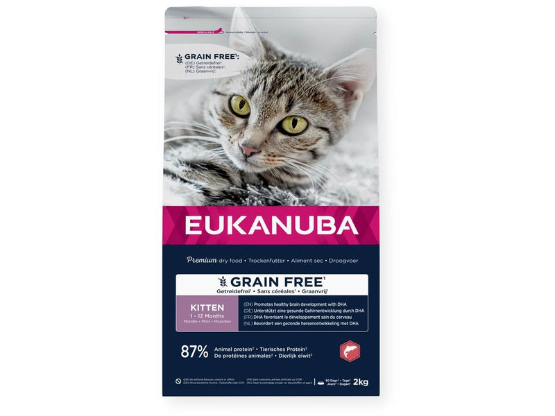 Eukanuba Katze Getreidefrei Kitten Lachs 2kg