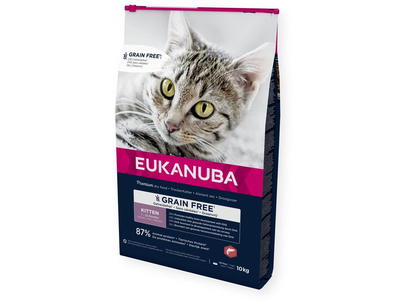 Eukanuba Katze Getreidefrei Kitten Lachs 10kg