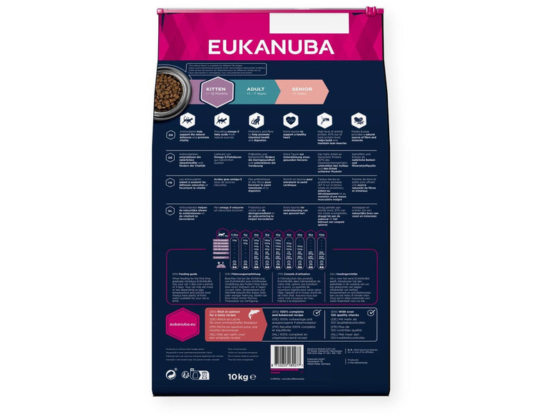 Eukanuba Katze Getreidefrei Kitten Lachs 10kg