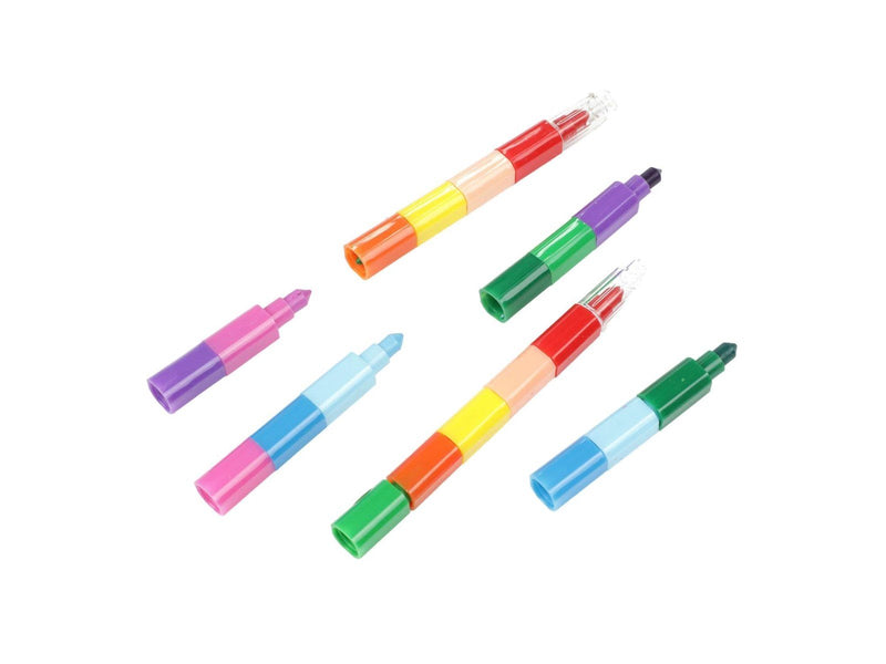 Toi-Toys 10-in-1 Wax Crayon Pen 2pcs.