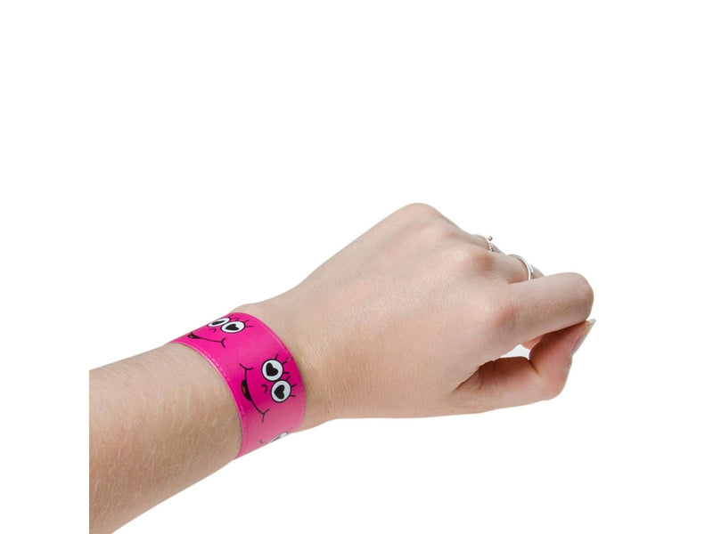 LG-Imports Slap bracelet Smile face (Assorted)