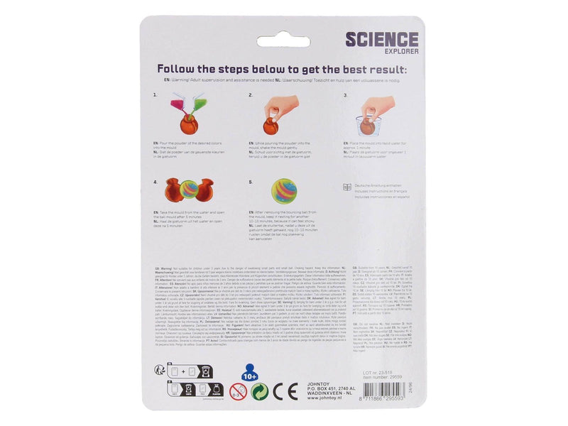Johntoy Science Explorer Making a Bouncy Ball (Assorted)