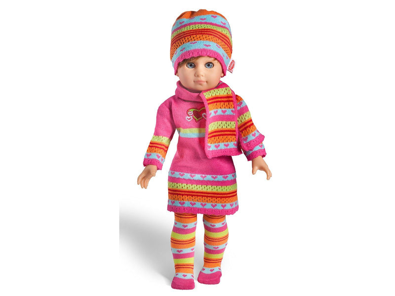 Heless Knitted Doll Dress Hearty 35-45 cm