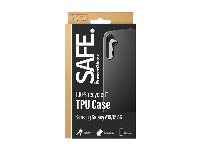 SAFE. by PanzerGlass TPU Case Samsung Galaxy A15 | A15 5G | Black