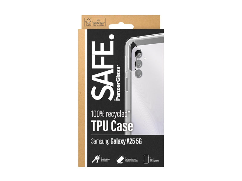 SAFE. by PanzerGlass TPU Case Samsung Galaxy A25 5G | Transparent