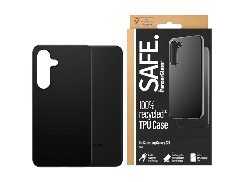 SAFE. by PanzerGlass TPU Case Samsung Galaxy S24 | Black