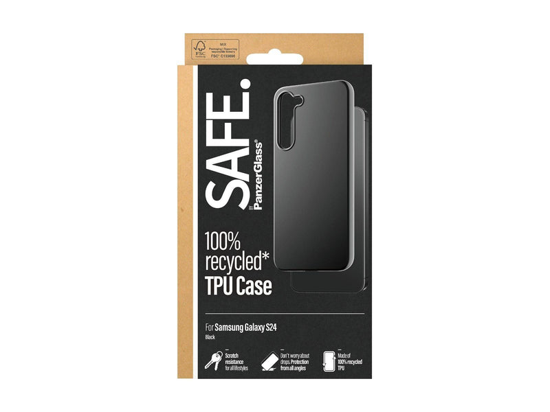 SAFE. by PanzerGlass TPU Case Samsung Galaxy S24 | Black