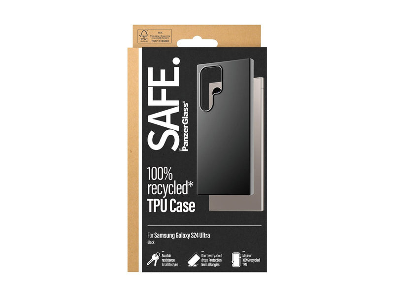 SAFE. by PanzerGlass TPU Case Samsung Galaxy S24 Ultra | Black
