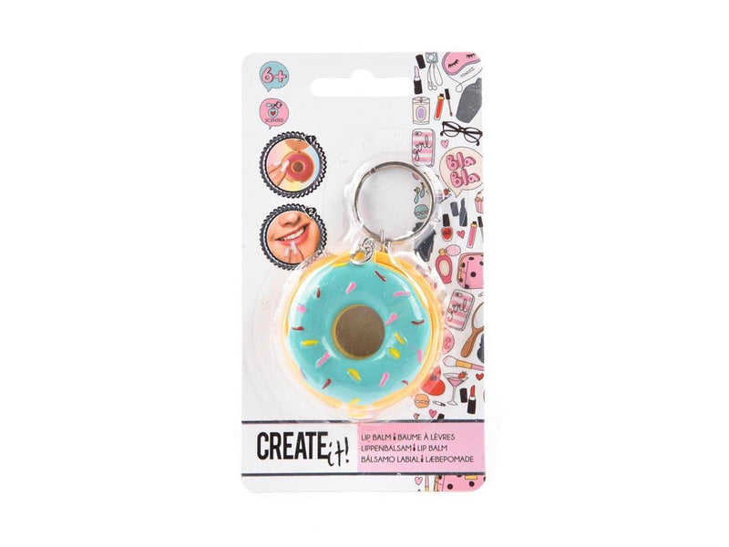CREATE IT! Beauty Keychain Donut with Lip Balm (Assorted)