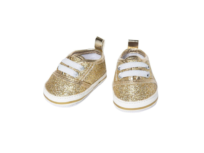 Heless Doll sneakers Glitter Gold 38-45 cm