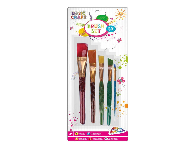 Creative Craft Group Brush set 5 pieces.
