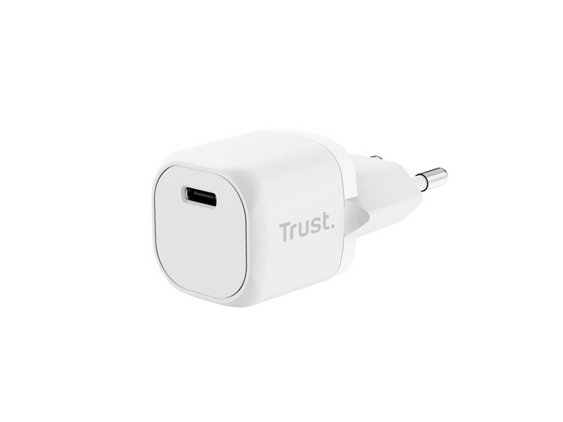 Trust Maxo Ultra-small 20W USB-C PD Charger - White