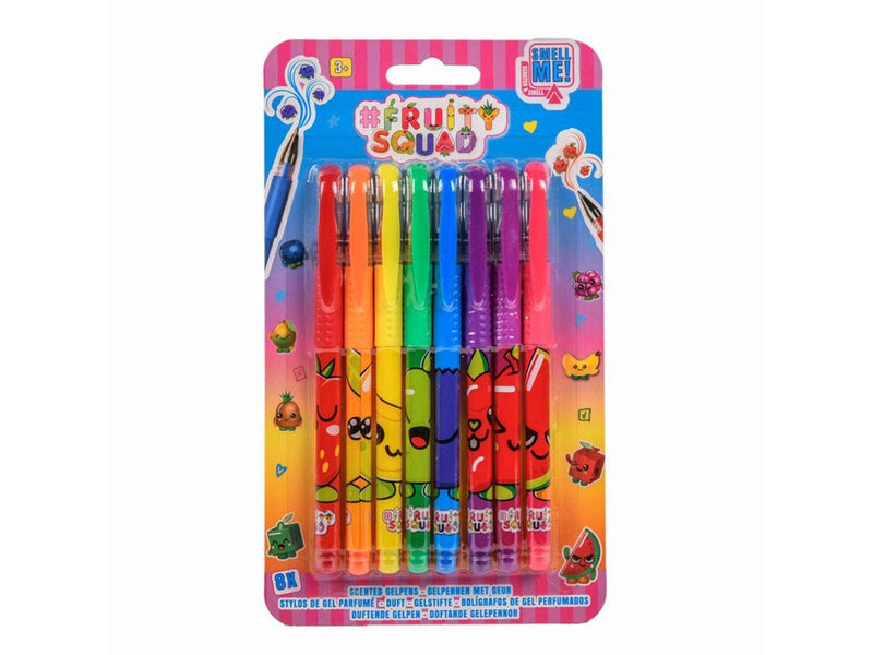 Canenco Fruity Squad Gel Pens with Fragrance 8 pcs.