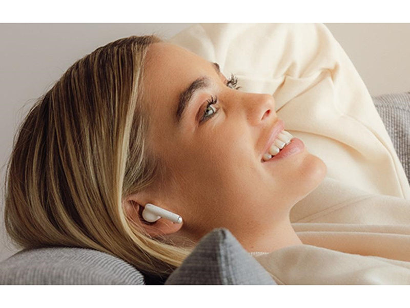 Vention Earphones Wireless with charging case + USB-A to USB-C Cable (White)