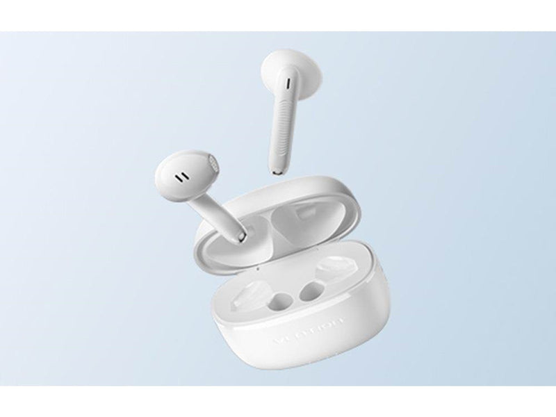 Vention Earphones Wireless with charging case + USB-A to USB-C Cable (White)