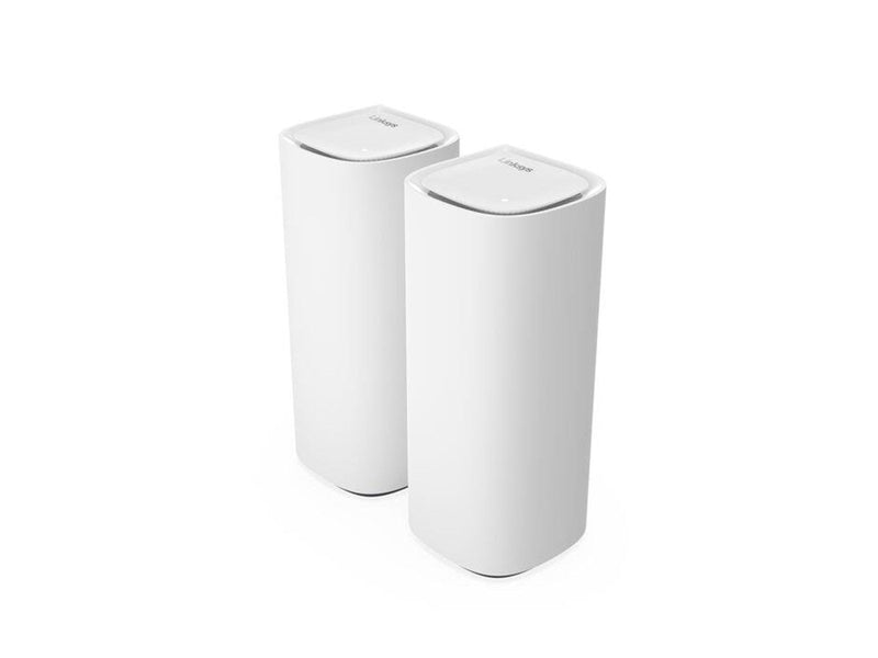 Linksys VELOP Pro 7 MBE7002 Tri-Band Mesh WiFi 7 Router (2-Pack) - Mesh router 802.11a/b/g/n/ac/ax/be (Wi-Fi 7)