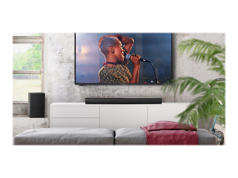 Panasonic SC-HTB150 - sound bar system - for home theatre - wireless
