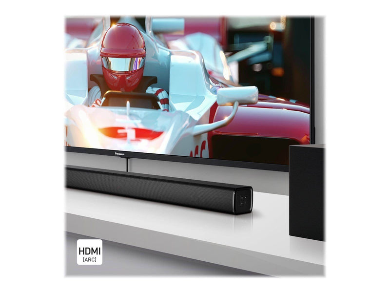 Panasonic SC-HTB150 - sound bar system - for home theatre - wireless