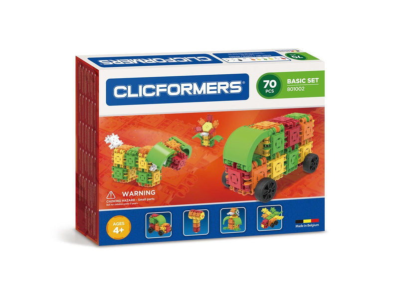 Clicformers Basic set 70 pieces.