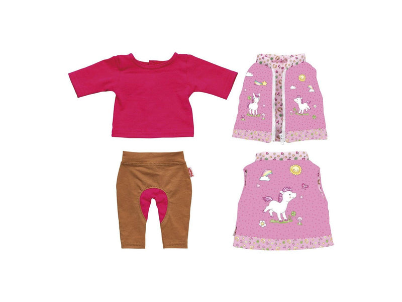 Heless Doll outfit Horse Riding - Unicorn 28-35 cm