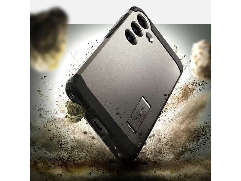Spigen Tough Armor - gunmetal - Samsung Galaxy S24