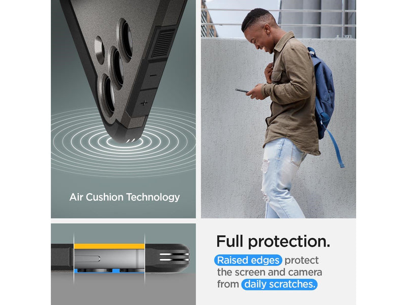 Spigen Tough Armor - gunmetal - Samsung Galaxy S24