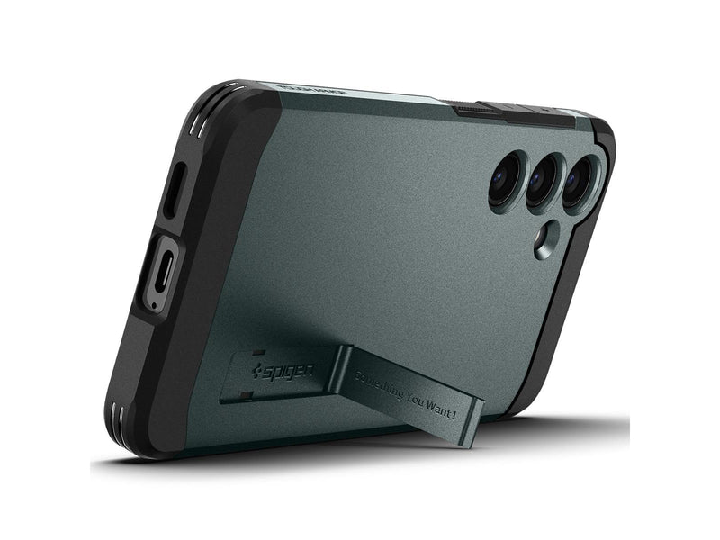 Spigen Tough Armor - abyss green - Samsung Galaxy S24