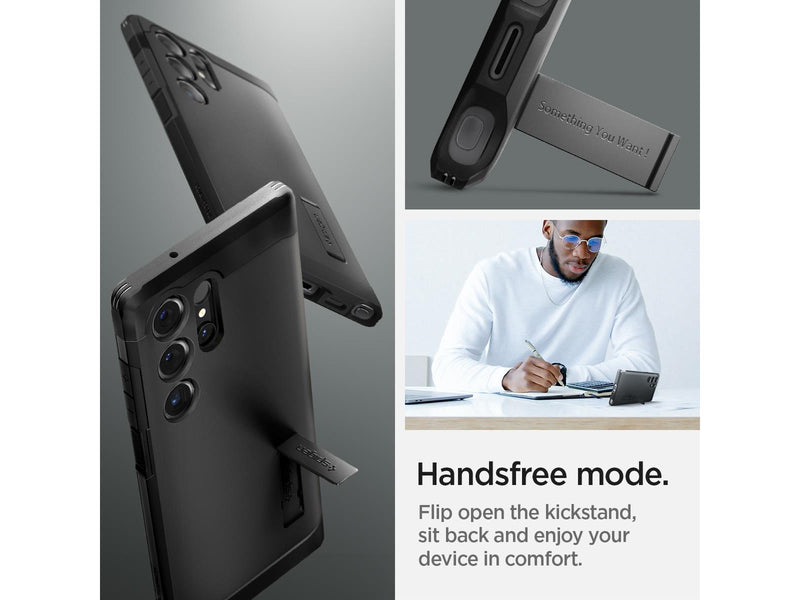 Spigen Tough Armor - black - Samsung Galaxy S24 Ultra