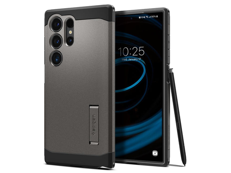 Spigen Tough Armor - gunmetal - Samsung Galaxy S24 Ultra