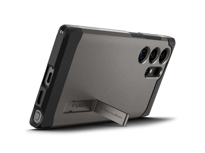 Spigen Tough Armor - gunmetal - Samsung Galaxy S24 Ultra