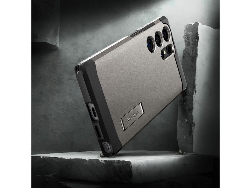 Spigen Tough Armor - gunmetal - Samsung Galaxy S24 Ultra