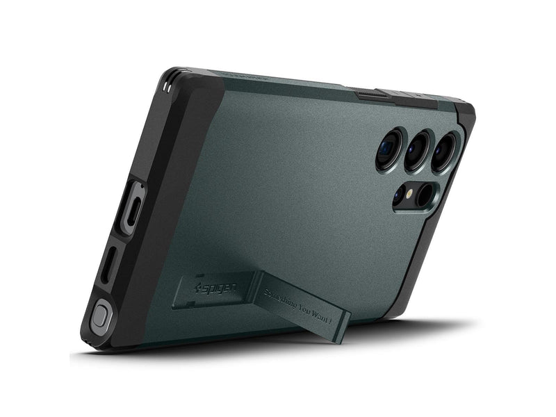 Spigen Tough Armor - abyss green - Samsung Galaxy S24 Ultra