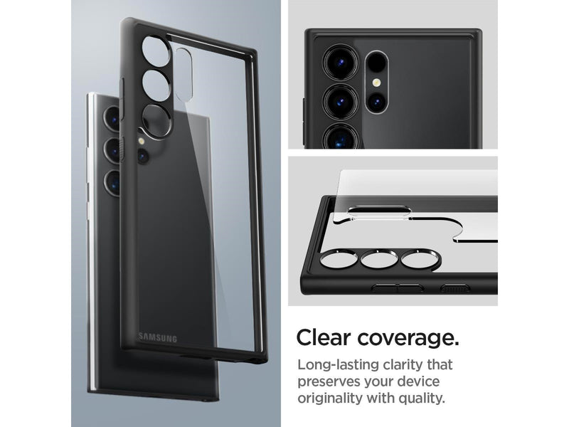 Spigen Ultra Hybrid - matte black - Samsung Galaxy S24 Ultra