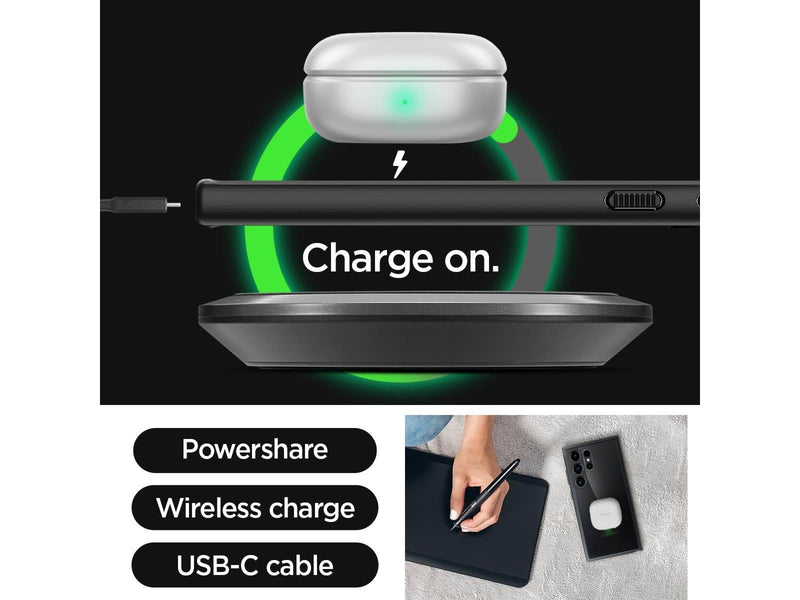 Spigen Ultra Hybrid - matte black - Samsung Galaxy S24 Ultra