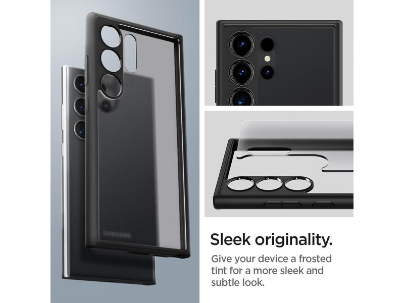 Spigen Ultra Hybrid - frost black - Samsung Galaxy S24 Ultra