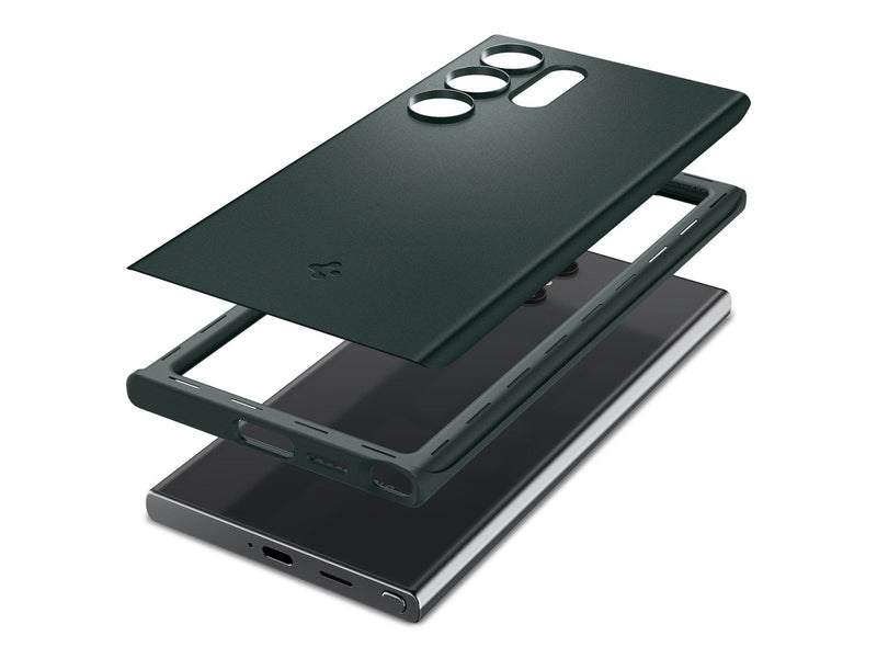 Spigen Thin Fit - abyss green - Samsung Galaxy S24 Ultra