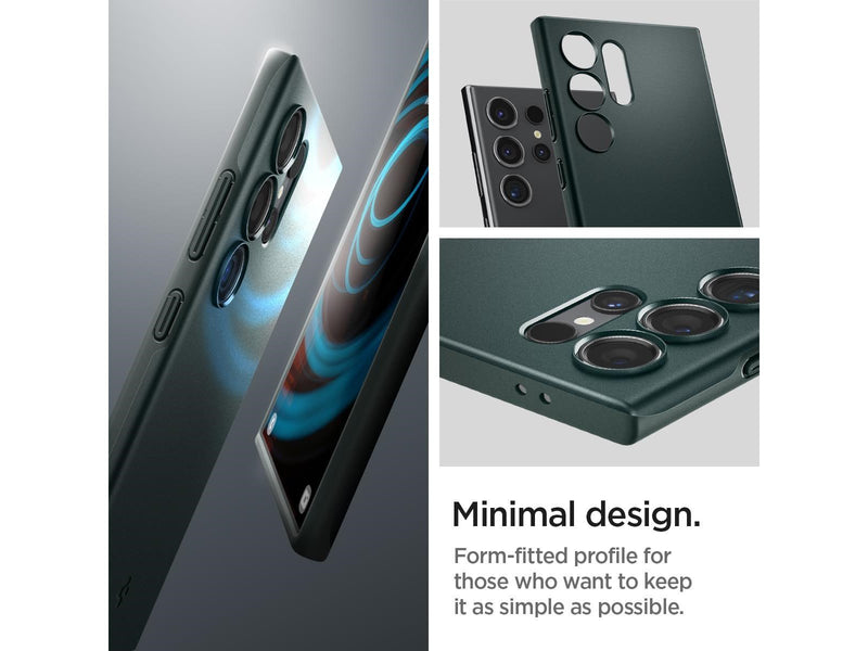 Spigen Thin Fit - abyss green - Samsung Galaxy S24 Ultra