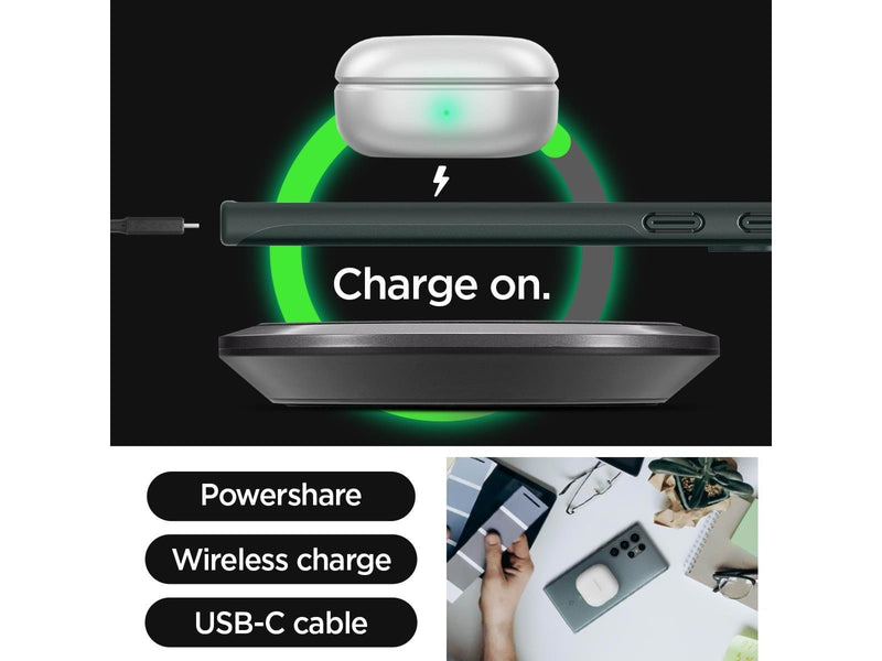Spigen Thin Fit - abyss green - Samsung Galaxy S24 Ultra