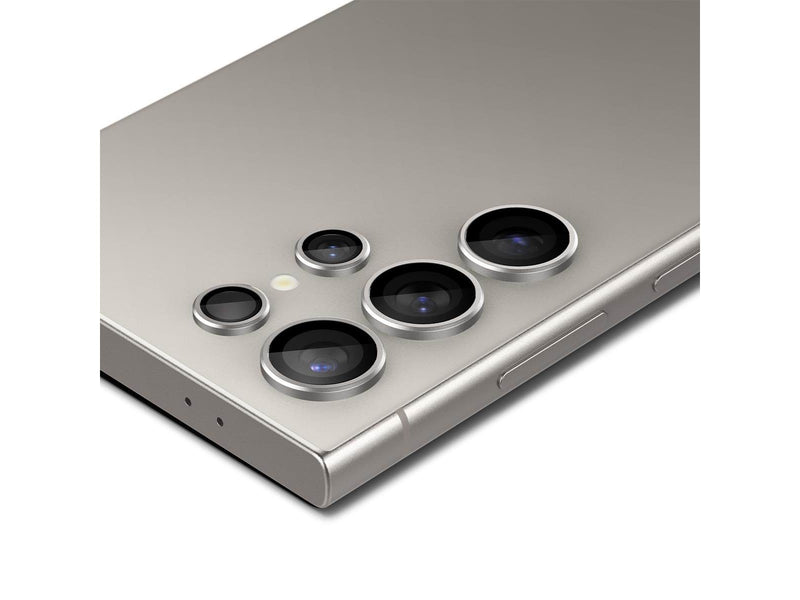 Spigen Glass tR EZ Fit Optik Pro 2 Pack - gray - Samsung Galaxy S24 Ultra