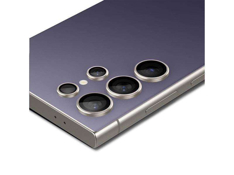 Spigen Glass tR EZ Fit Optik Pro 2 Pack - violet - Samsung Galaxy S24 Ultra