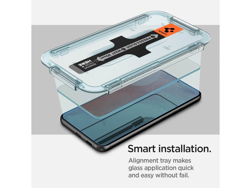 Spigen Glass tR EZ Fit 2 Pack - Samsung Galaxy S22