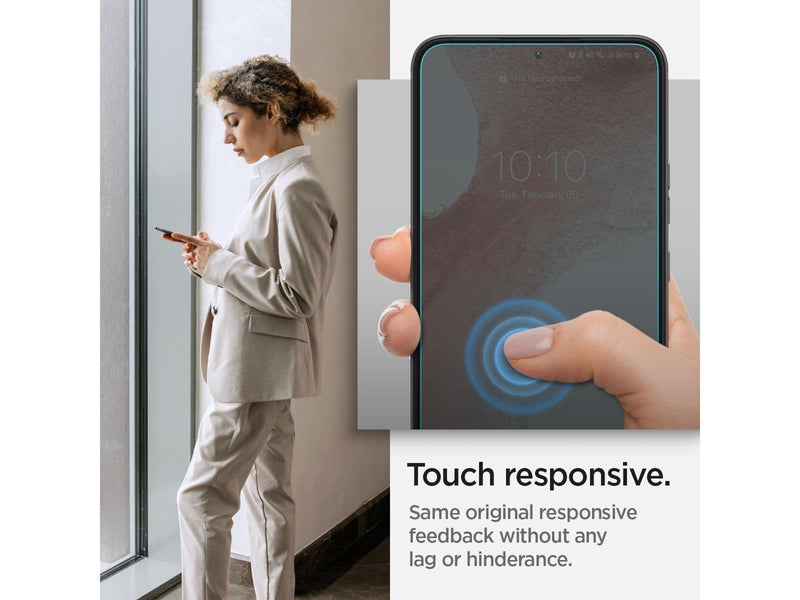 Spigen Glass tR EZ Fit 2 Pack - Samsung Galaxy S22