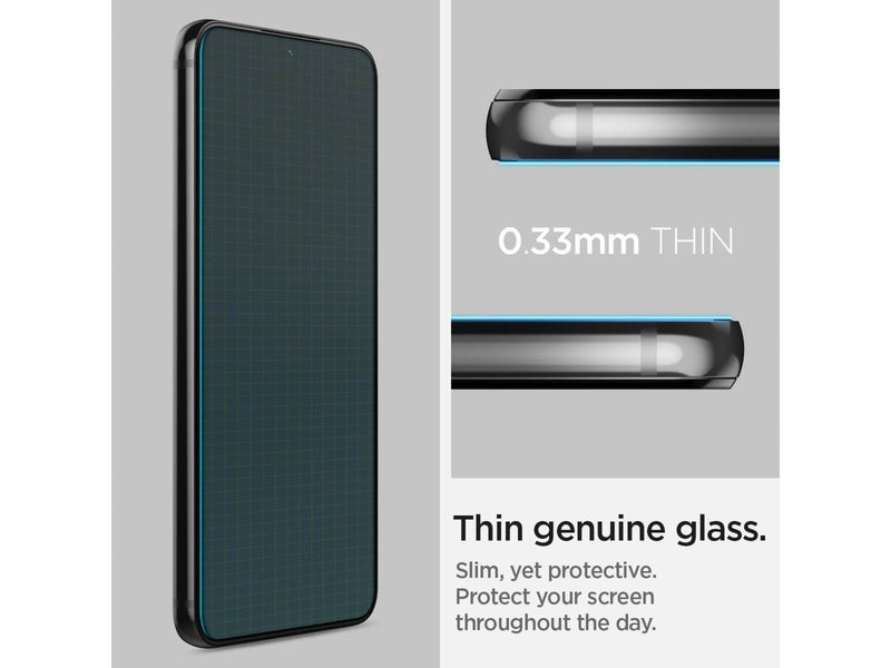Spigen Glass tR EZ Fit 2 Pack - Samsung Galaxy S22