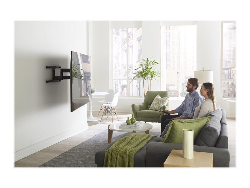 Sanus FLF325 mounting kit - full-motion - for LCD display - black 54.43 kg 90"