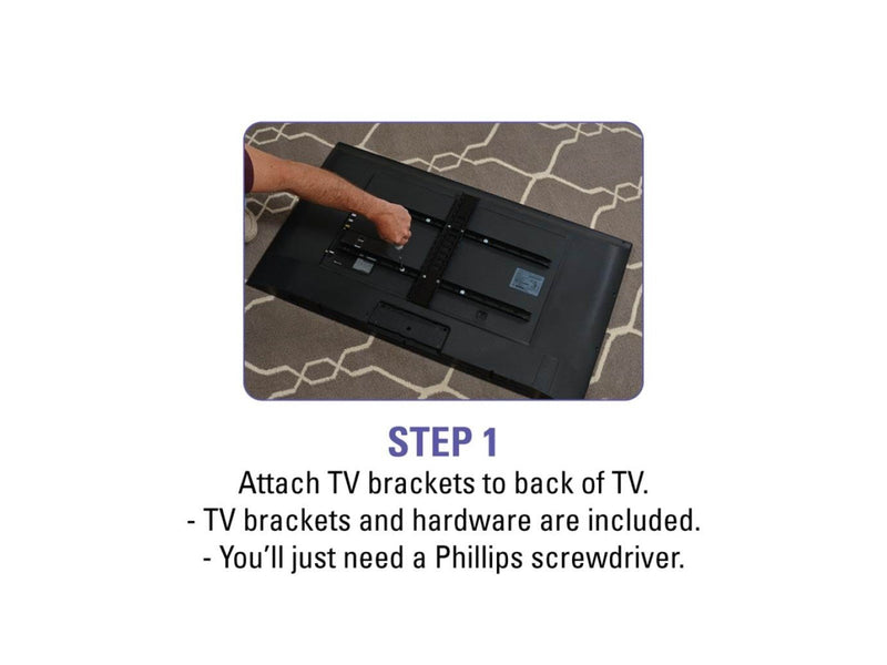 Sanus FTVS1 TV mount 27 kg 65" 100 x 100 mm