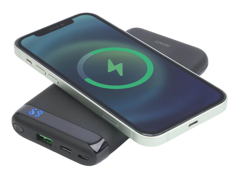 Deltaco PB-Q1003 Powerbank (Akku) - schwarz - 10000 mAh