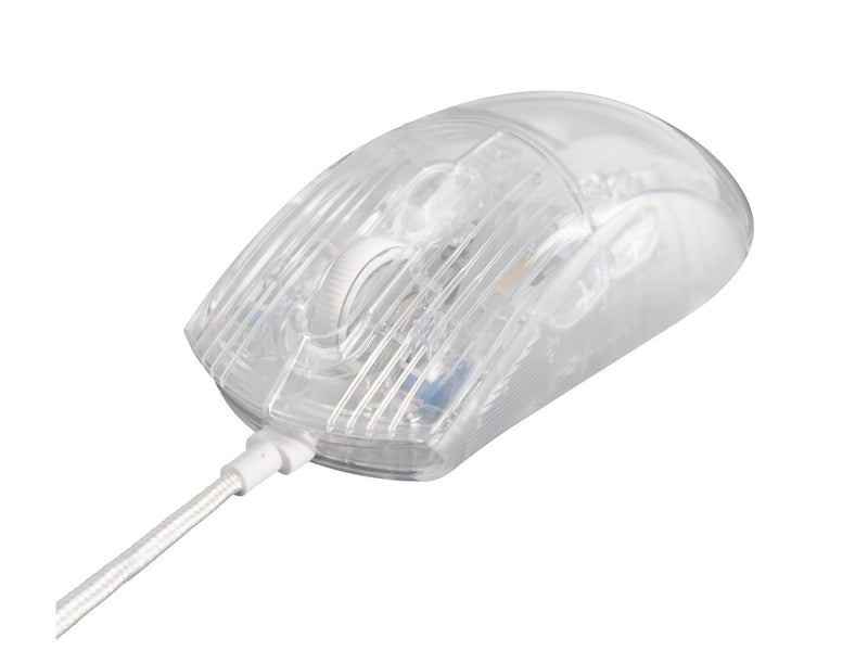 Deltaco DM330 - Transparent - Gaming Maus (Transparent)
