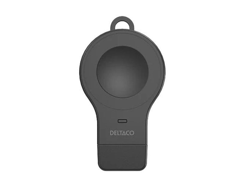 Deltaco AWC-102 - Mini wireless charger for apple watch USB-C black