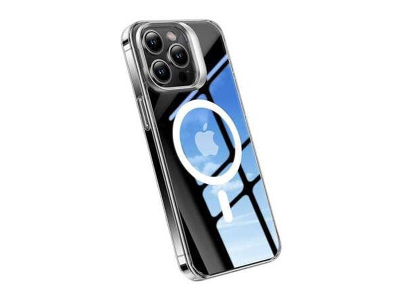 Torras Phone Case UPRO Lstand Clear-Mag for iPhone 15 (transparent)